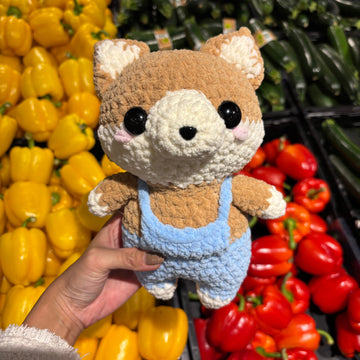 Shina Inu at Supermarket